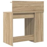 vidaXL Bureau Chêne Sonoma 90 x 48 x 101 5 cm Bois d'ingénierie