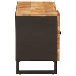vidaXL Meuble TV Marron 105 x 33 x 46 cm Bois de mangue massif
