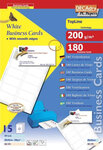 Pack 15X12 Cartes Visite 85X45 Blc 200G