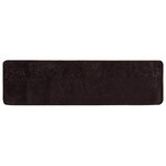 vidaXL Coureur de Tapis MARSA Anthracite 100 x 400 cm Polyester et PVC
