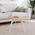 vidaXL Dessus de table 40x40x1 5 cm carré bois massif de hêtre