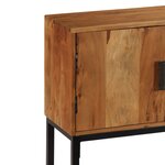 vidaXL Buffet Marron 110x30x70 cm Bois d'acacia solide