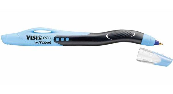 Stylo à bille Visio Pen pour gauchers Pte moyenne Bleu MAPED