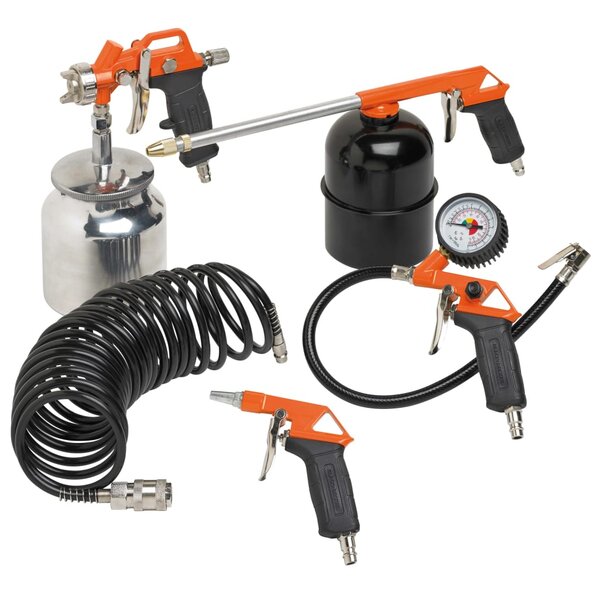 BLACK+DECKER Accessoires à air 5 Pièces 1 L
