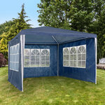 Tectake Tonnelle 3 x 3 x 2,5 m - bleu