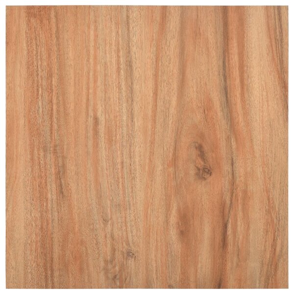 vidaXL Dalles de plancher autoadhésives 5 11 m² PVC bois clair