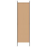 vidaXL Paravent Beige 150 x 180 cm Tissu