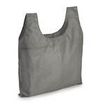 Sac polyester pliable noir à bretelles 51 x 54 cm (lot de 25)