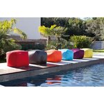 Pouf de piscine big bag 40 cm aubergine