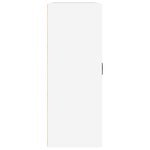 vidaXL Armoire murale suspendue Blanc brillant 69 5x32 5x90 cm