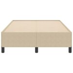 vidaXL Cadre de lit Vert gris 120 x 200 cm Tissu en velours côtelé