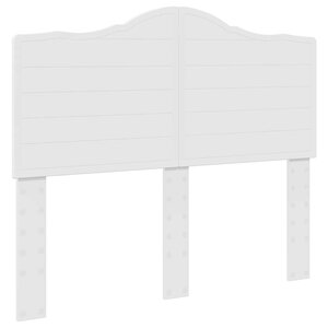 vidaXL Tête de lit Blanc Brillant 135 cm Bois d'ingénierie