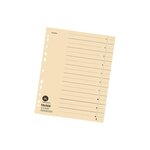 Intercalaires En Carte Recyclée - Paquet De 10 - Chamois - X 300 - Falken