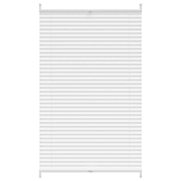 vidaXL Store plissé 70x125 cm Blanc
