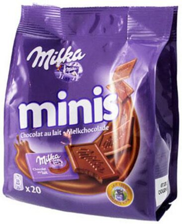 Milka Minis Chocolat au Lait (Sachet de 200g)