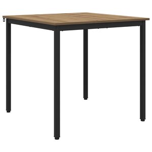 vidaXL Table de salle à manger / Table de repas MÉTAL