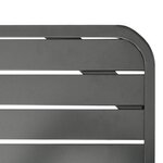 vidaXL Mobilier de salle à manger d'extérieur 9 Pièces Acier Gris foncé