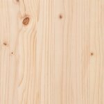 vidaXL Salon de jardin 6 Pièces avec coussins Bois de pin massif