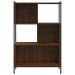 vidaXL Bibliothèque chêne marron 72x28x109 cm bois d'ingénierie