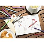 Stylo feutre pointMax pointe moyenne 0.8mm vert feuille x 10 STABILO