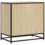 vidaXL Commode chêne sonoma 70x41x70 cm bois d'ingénierie