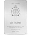 Pièce de monnaie en Argent 3 Dollars g 62.2 (2 oz) Millésime 2025 HARRY POTTER AND THE SORCERER STONE