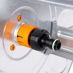 vidaXL Chariot enrouleur pour tuyau de 60 m 1/2" acier