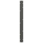 vidaXL Table à manger marron clair bois de chêne massif rectangulaire