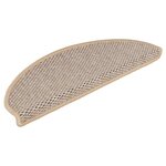vidaXL Tapis d'escalier autocollants 30 Pièces 65x21x4 cm beige clair