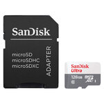 Sandisk sandisk ultra microsdxc 128 go + adaptateur sd