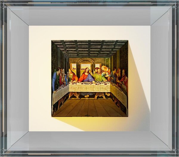 Pièce de monnaie en Argent 5 Cedis g 31.1 (1 oz) Millésime 2025 3D Optical Illusion LAST SUPPER 3D