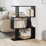 vidaXL Bibliothèque Gris 70 x 14 x 97cm Bois d'ingénierie