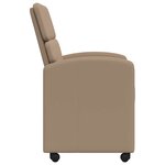 vidaXL Chaises de salle à manger 2 Pièces Cappuccino 58 x 65 x 98 cm