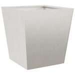 vidaXL Jardinières 2 Pièces 40x40x40 cm acier inoxydable