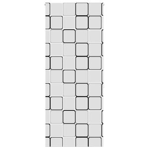 vidaXL Store enrouleur de douche 90x240 cm largeur du tissu 86 cm