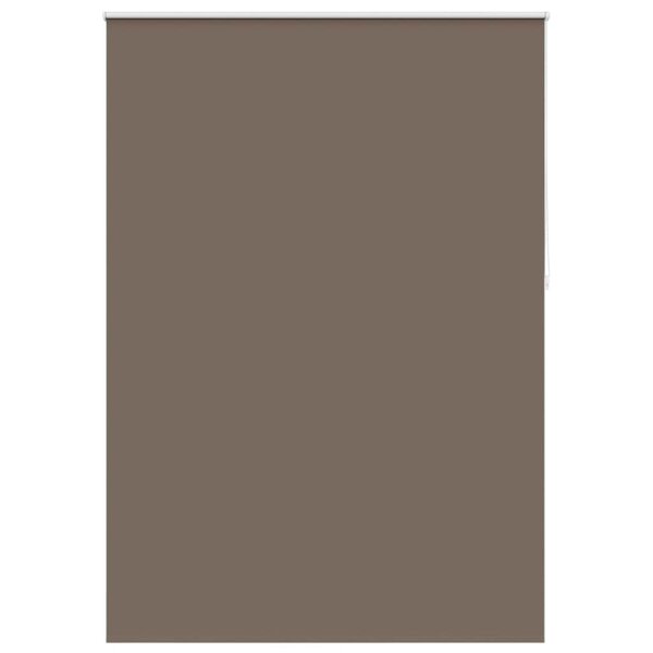 vidaXL Store enrouleur occultant 164 4 x 230 cm  largeur du tissu 160 cm  couleur café