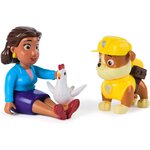 Spin Master 6070749 - Paw Patrol - Figurines Hero Pup Core Rubble