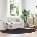 vidaXL Tapis "HUARTE" Tissage Court Doux et Lavable Noir 160x230 cm
