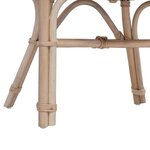 vidaXL Chaise empilable Rotin Naturel 60 x 60 x 81 cm