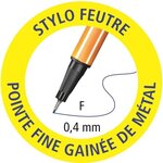 Sachet x 12 stylos-feutres STABILO point 88 Mini mySTABILOdesign