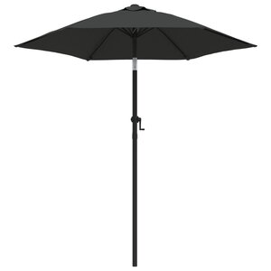 vidaXL Parasol Anthracite 200x224 cm Aluminium