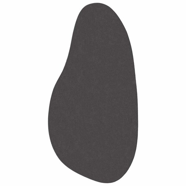 vidaXL Tapis HUARTE Anthracite 100 x 200 cm Polyester