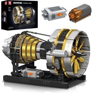 Mould King 10141 - Kit de construction de turbine motorisée