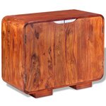 vidaXL Buffet Bois massif 75x35x60 cm