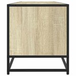 vidaXL Meuble TV chêne sonoma 180 5x40x46 cm bois d'ingénierie