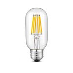 Ampoules filament led sedna transparent verre e27 6w