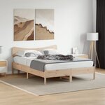 vidaXL Tête de lit 150 cm bois massif de pin