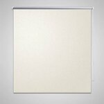 Store enrouleur occultant 140 x 230 cm crème