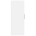 vidaXL Armoire murale blanc 69 5x32 5x90 cm bois d'ingénierie