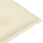 Vidaxl chaises inclinables de jardin 4 pièces avec coussins bois d'acacia